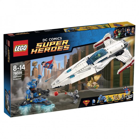 Конструктор LEGO Super Heroes 76028 Вторжение Дарксайда в Мурманске