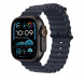 Ремешок Apple Watch 49мм Navy Ocean Band - Black Titanium Finish (MYPA3) в Мурманске