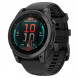 Умные часы Garmin Fenix E 47мм Amoled Slate Grey Steel с чёрным силиконовым ремешком 010-03025-01 в Мурманске