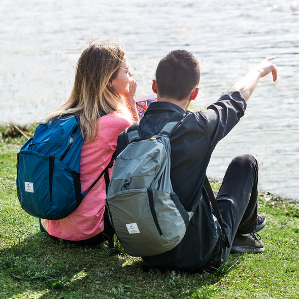 Рюкзак Naturehike Ultralight 22 л, синий в Мурманске