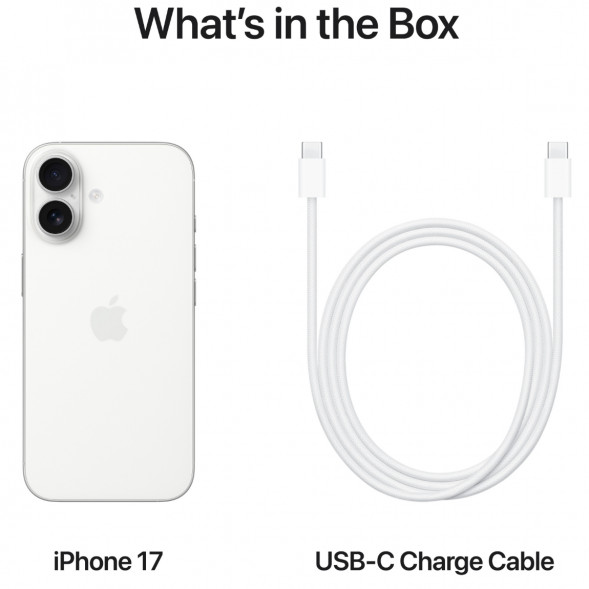 Смартфон Apple iPhone 17 512GB eSim, White в Мурманске