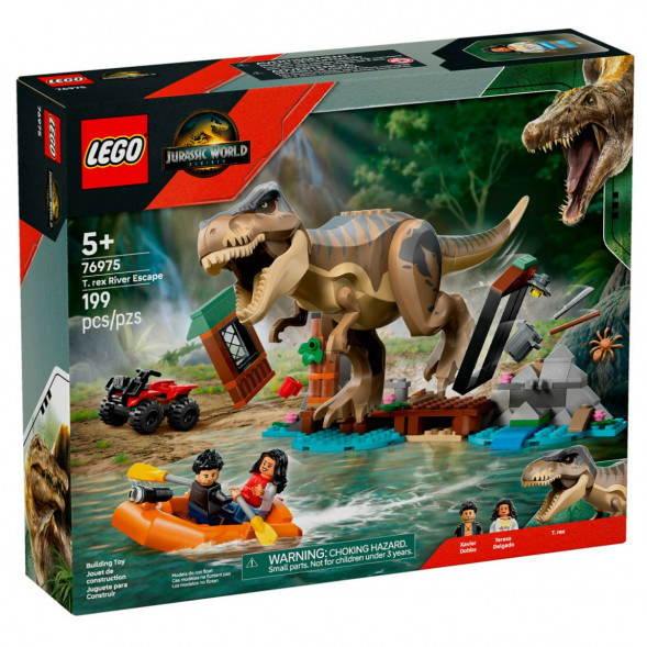 Конструктор LEGO Jurassic World 76975 Побег по реке от ти-рекса в Мурманске