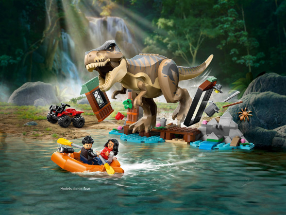 Конструктор LEGO Jurassic World 76975 Побег по реке от ти-рекса в Мурманске