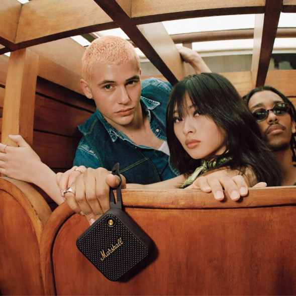 Портативная акустика Marshall Willen, 10 Вт, черный в Мурманске