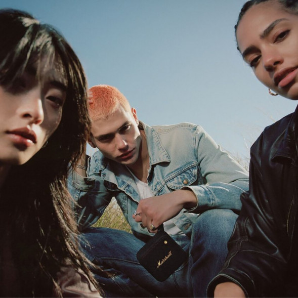 Портативная акустика Marshall Willen, 10 Вт, черный в Мурманске