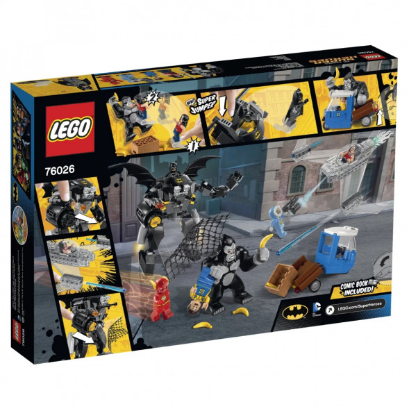 Конструктор LEGO Super Heroes 76026 Горилла Гродд сходит с ума в Мурманске