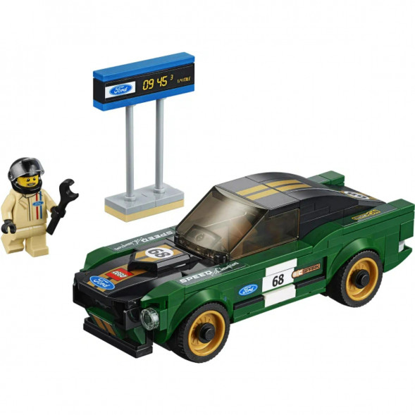 Конструктор LEGO Speed Champions 75884 1968 Ford Mustang Fastback в Мурманске
