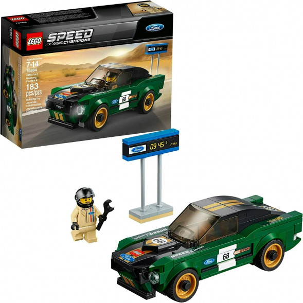 Конструктор LEGO Speed Champions 75884 1968 Ford Mustang Fastback в Мурманске