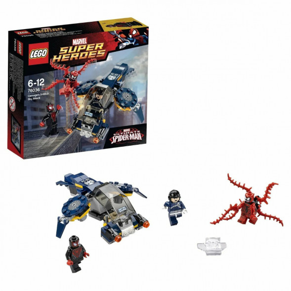 Конструктор LEGO Super Heroes 76036 Воздушная атака Карнажа в Мурманске