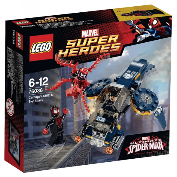 Конструктор LEGO Super Heroes 76036 Воздушная атака Карнажа в Мурманске