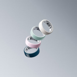 Умное кольцо Oura Ring 4 Ceramic (размер 7), Розовый/Petal