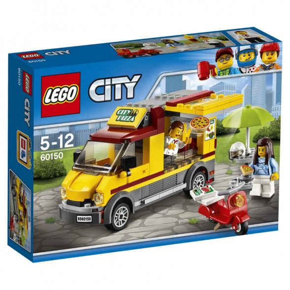 Конструктор LEGO City Great Vehicles 60150 Фургон-пиццерия в Мурманске
