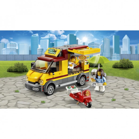 Конструктор LEGO City Great Vehicles 60150 Фургон-пиццерия в Мурманске