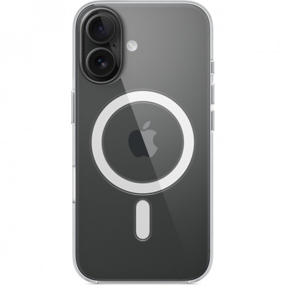 Чехол Apple Clear Case with MagSafe для iPhone 16 Plus, прозрачный (MA7D4ZM/A) в Мурманске