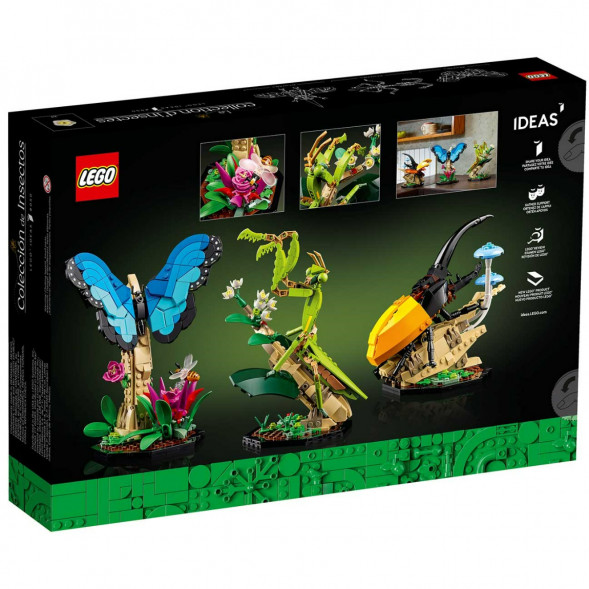 Конструктор LEGO Ideas 21342 Коллекция насекомых в Мурманске