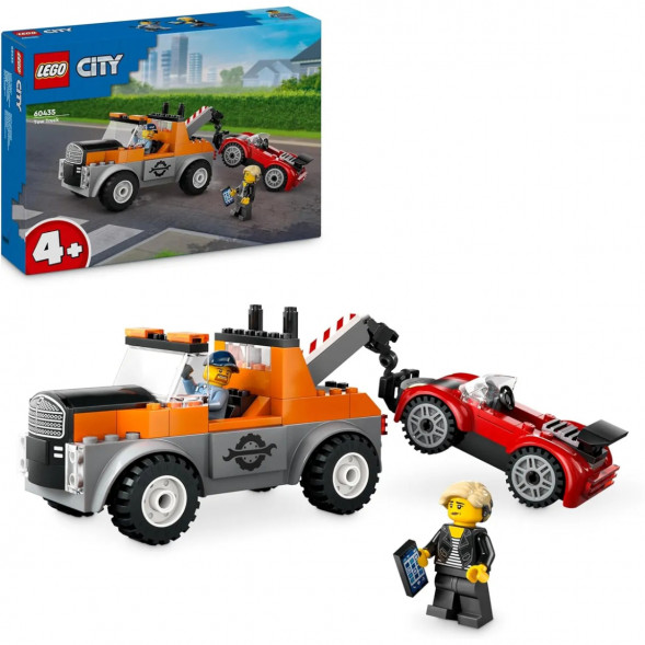 Конструктор LEGO City 60435 Ремонт эвакуаторов и спортивных автомобилей в Мурманске