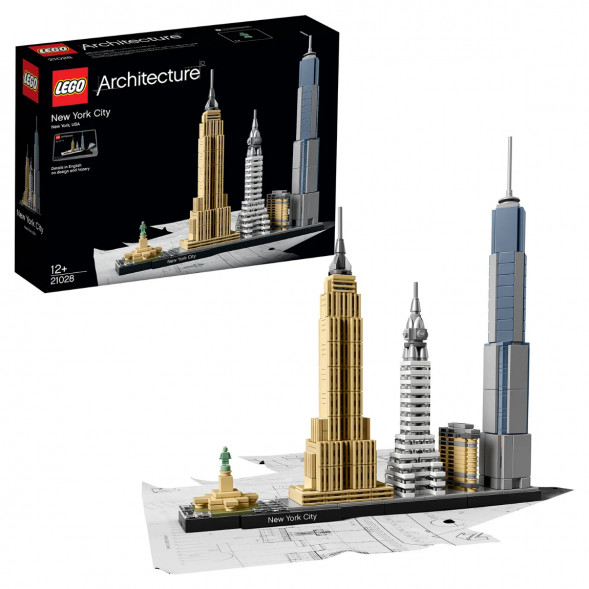 Конструктор LEGO Architecture 21028 Нью Йорк в Мурманске
