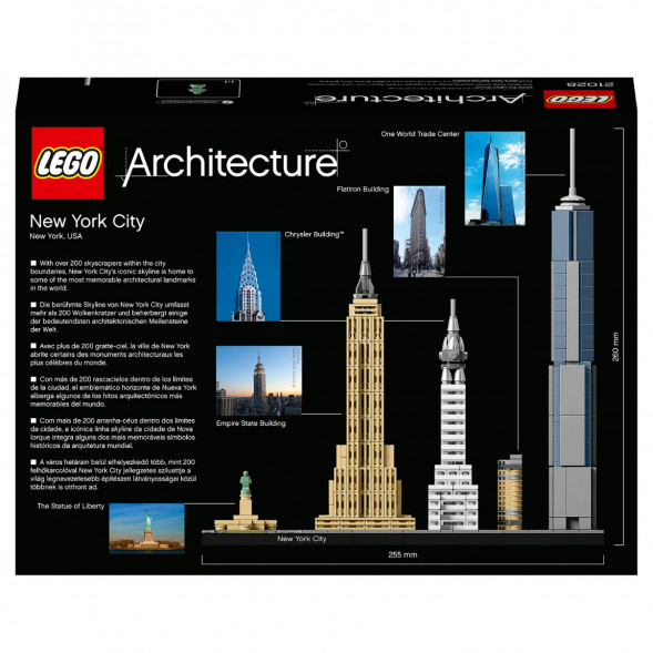 Конструктор LEGO Architecture 21028 Нью Йорк в Мурманске
