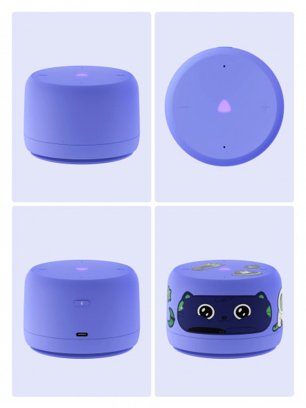 Умная колонка Яндекс Станция Лайт 2 с Алисой на YaGPT (без часов), фиолетовая в Мурманске