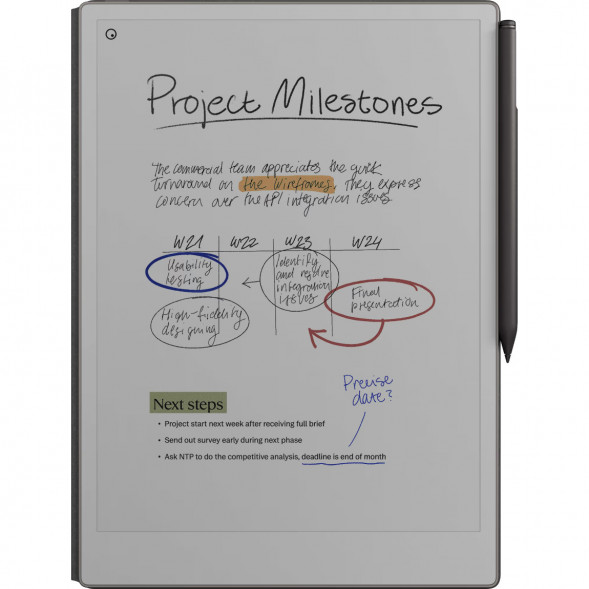 Графический планшет reMarkable Paper Pro + Стилус MarkerPlus + Чехол Book Folio Pro (Basalt) в Мурманске