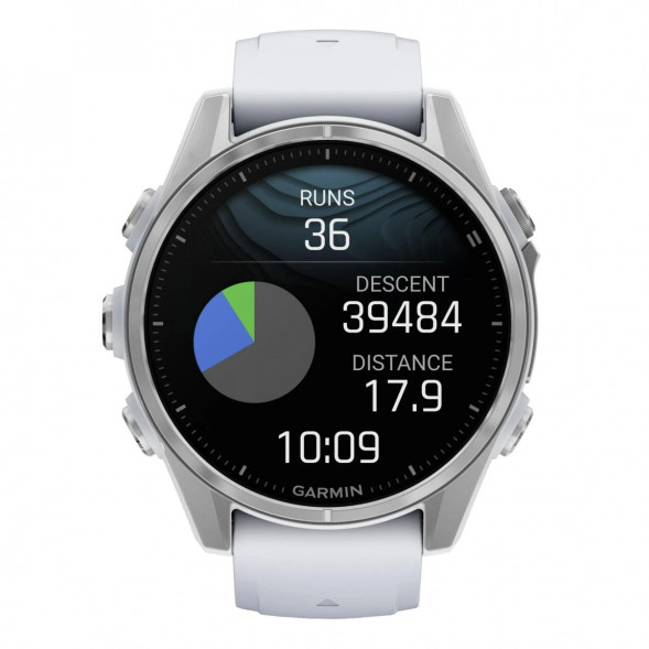 Умные часы Garmin Fenix 8, 43 mm, Whitestone 010-02903-00 в Мурманске