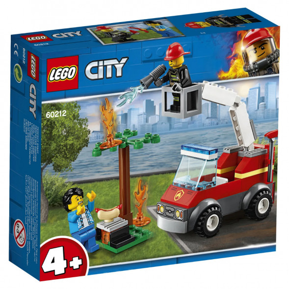 Конструктор LEGO City Fire 60212 Пожар на пикнике в Мурманске
