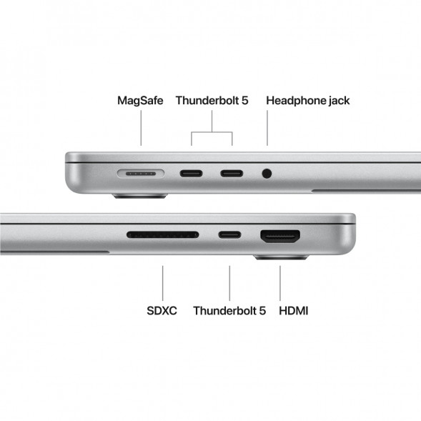 Ноутбук Apple MacBook Pro 14 2026 MGDN4 (M5 Pro 16-Core GPU, 24GB/1TB), Серебристый/Silver в Мурманске