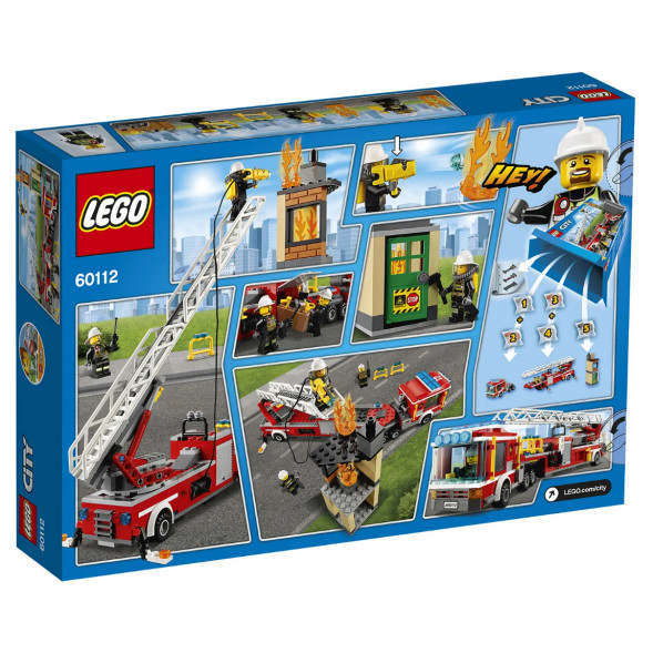 Конструктор LEGO City Fire 60112 Пожарная машина в Мурманске