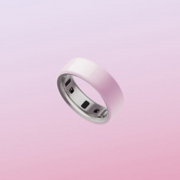 Умное кольцо Oura Ring 4 Ceramic (размер 10), Розовый/Petal