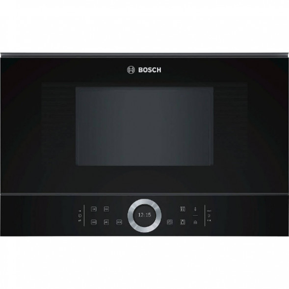 Встраиваемая микроволновая печь Bosch BFR634GB1, черный в Мурманске