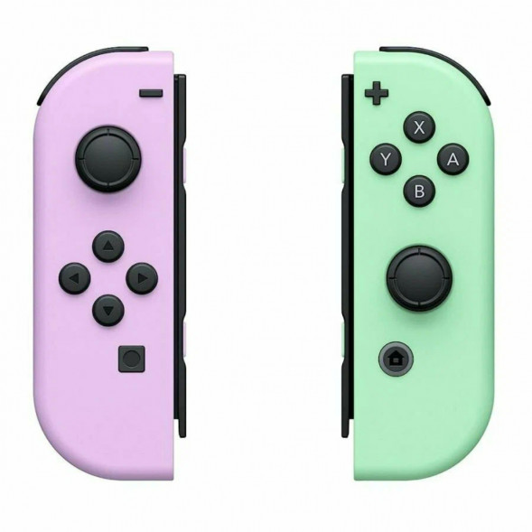 Геймпад Nintendo Switch Joy-Con controllers Duo, пастельный пурпурный / пастельный зеленый в Мурманске