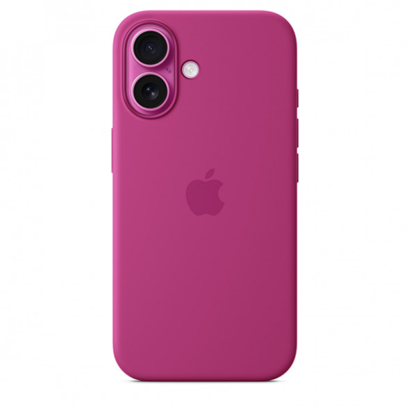Чехол Apple для iPhone 16 Plus Silicone MagSafe, Fuchsia (MYYE3ZM/A) в Мурманске