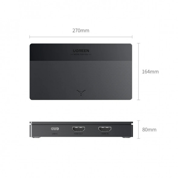 Карта видеозахвата UGREEN CM630 HDMI 4K60Hz в Мурманске