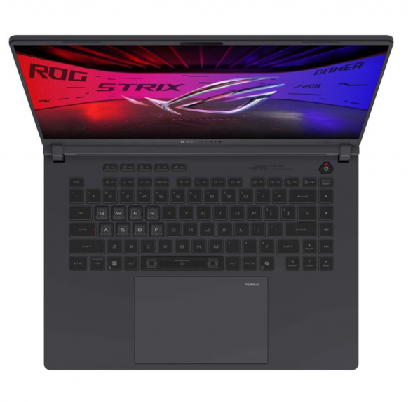 Ноутбук ASUS ROG Strix G16 2025 G615LR-S5222 (Intel Core Ultra 9 275HX 2700MHz/16&amp;quot;/2560x1600/32Gb/1Tb/NVIDIA GeForce RTX 5070Ti/Без ОС) Серый в Мурманске