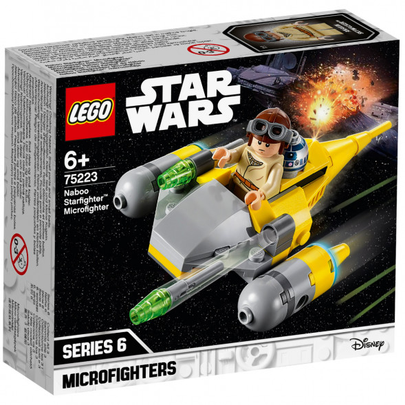 Конструктор LEGO Star Wars 75223 Микрофайтеры: Истребитель с планеты Набу в Мурманске