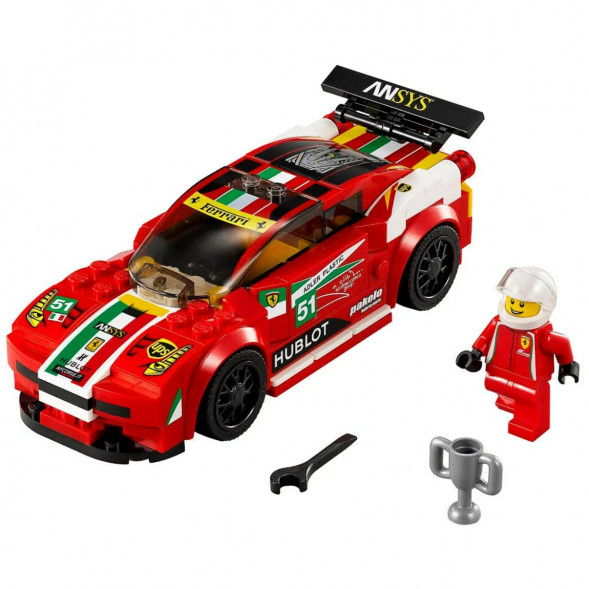 Конструктор LEGO Speed Champions 75908 Феррари 458 Италия GT2 в Мурманске