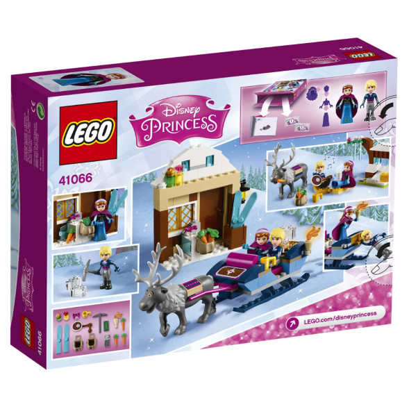 Конструктор LEGO Disney 41066 Princess Анна и Кристоф: прогулка на санях в Мурманске