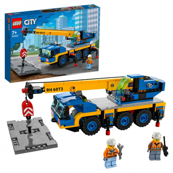 Конструктор LEGO City Great Vehicles 60324 Мобильный кран в Мурманске