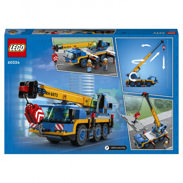Конструктор LEGO City Great Vehicles 60324 Мобильный кран в Мурманске