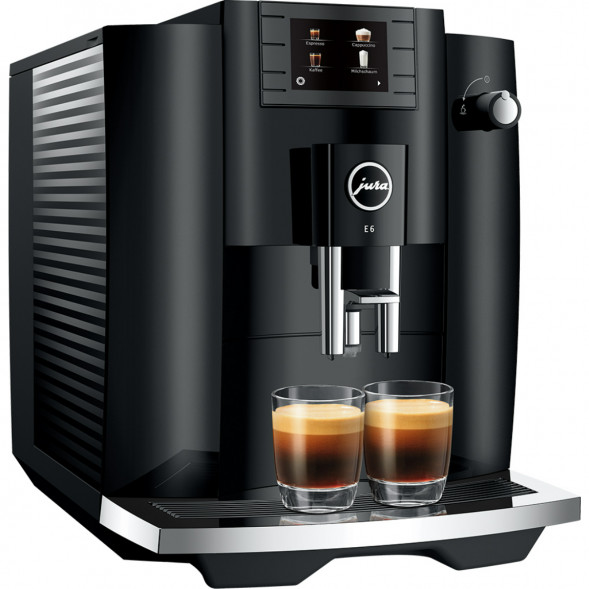 Кофемашина Jura E6, Piano Black в Мурманске