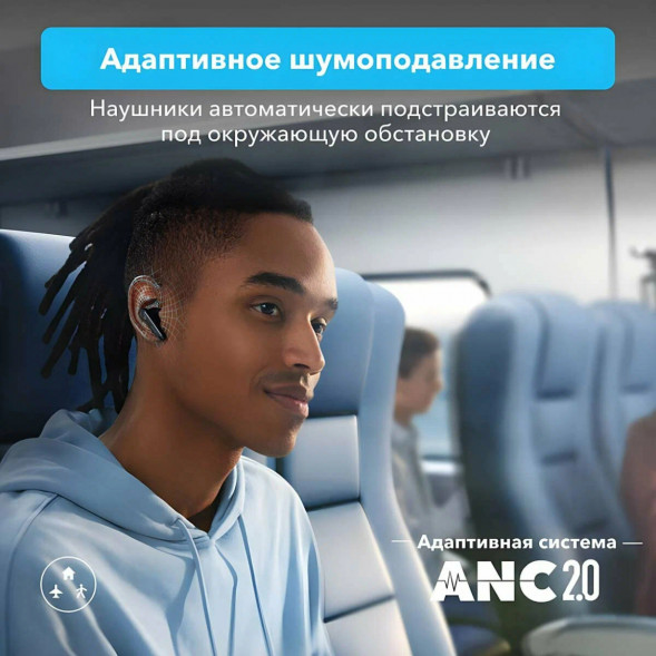 Беспроводные наушники Anker Soundcore Liberty 4 NC, White в Мурманске