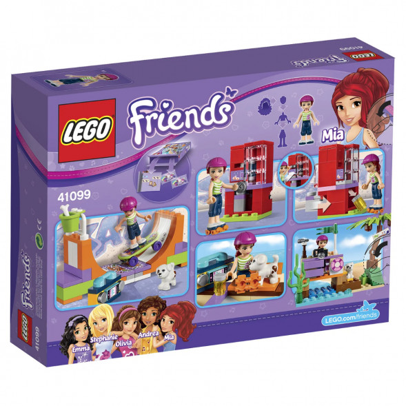 Конструктор LEGO Friends 41099 Скейт-парк в Мурманске