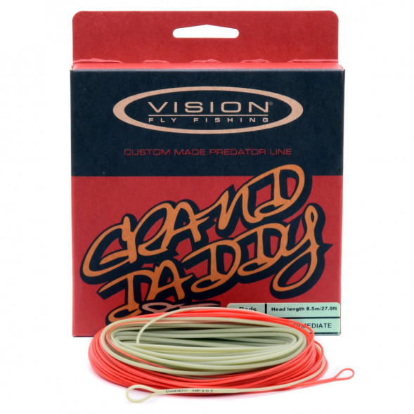 Рыболовный шнур Vision Grand Daddy Rods 9 Intermediate VGD9I в Мурманске