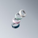 Умное кольцо Oura Ring 4 Ceramic (размер 12), Розовый/Petal в Мурманске