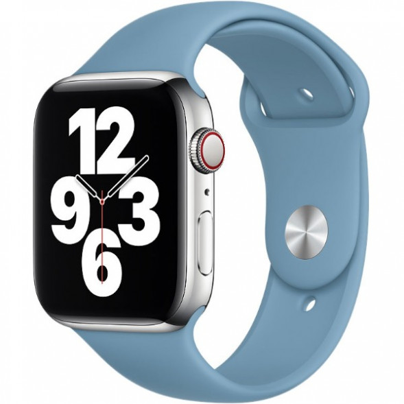Ремешок для Apple Watch 44mm Northern Blue Sport Band (MYD32ZM/A), скандинавский синий в Мурманске