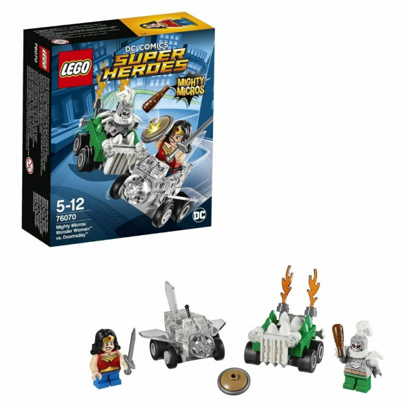 Конструктор LEGO Super Heroes 76070 Mighty Micros: Чудо-женщина против Думсдэя в Мурманске