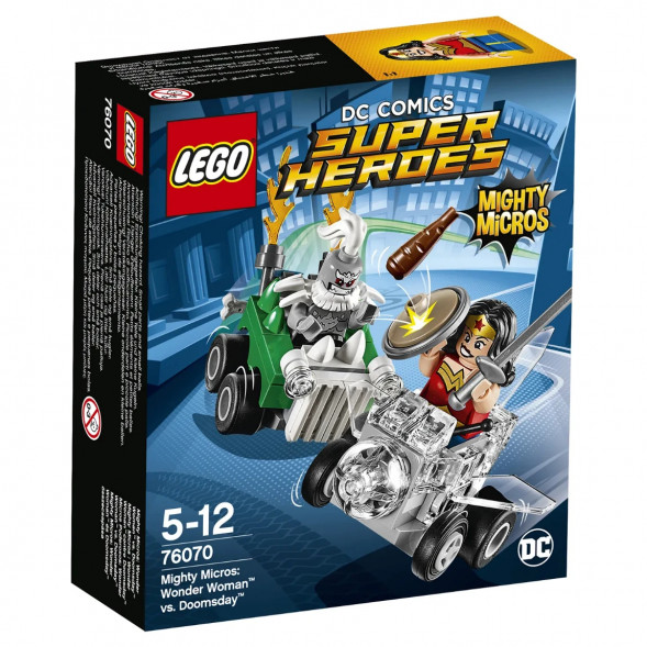 Конструктор LEGO Super Heroes 76070 Mighty Micros: Чудо-женщина против Думсдэя в Мурманске
