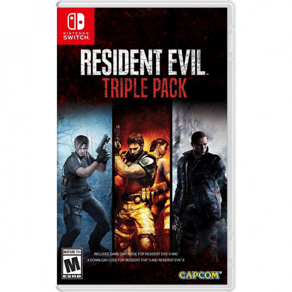 Игра Resident Evil Triple Pack [Nintendo Switch, английская версия] в Мурманске