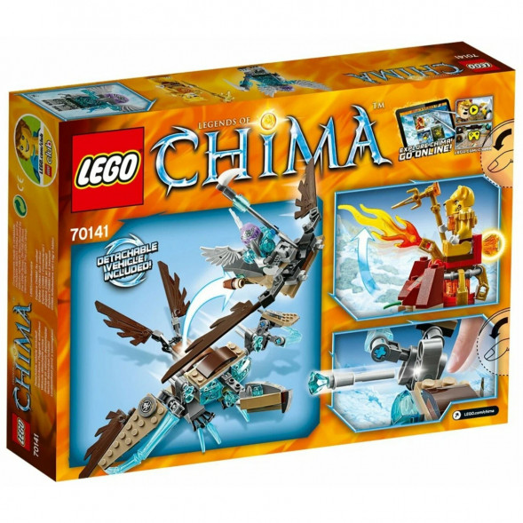 Конструктор LEGO Legends of Chima 70141 Ледяной планер Варди в Мурманске