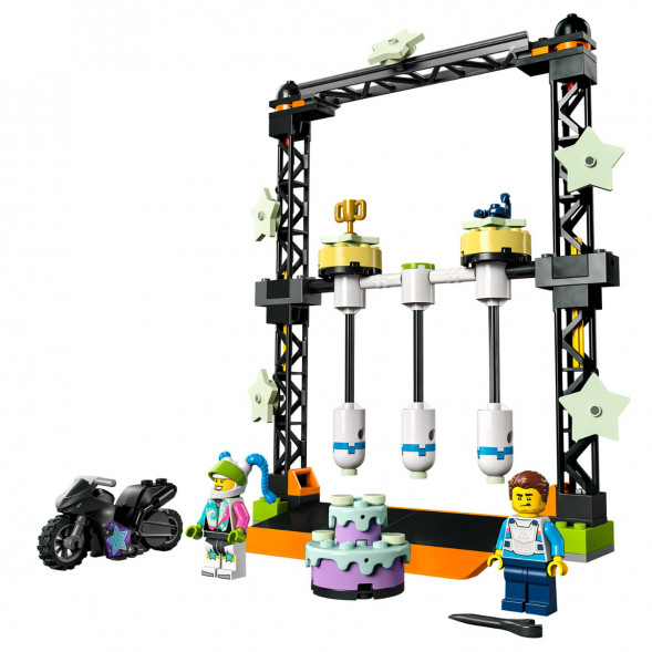 Конструктор LEGO City 60341 Трюковое испытание «Нокдаун» в Мурманске